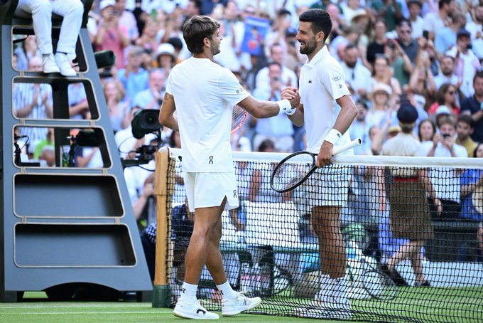 Gvch8zoXgAAwjL_?format=jpg&name=small History Made: Novak Djokovic Reaches Wimbledon Semi-Finals for the 14th Time — No Man Has Ever Done It More