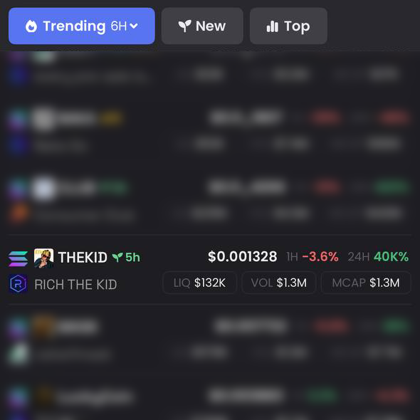 TheKidOnSol's tweet photo. $THEKID already trending #27 on DEX Screener in under 24hrs 📈🔥

Chart up. Eyes on. Culture in motion.

CA: 7pxKM7V65Huvw3tNXaURDJQcbmJLfG6MtAPm6pm77x8q https://t.co/qeNr2lvXdd