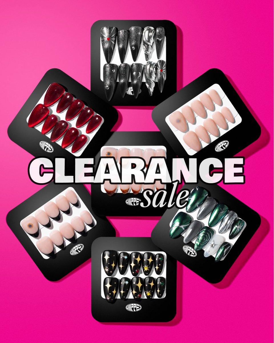 hey babe, we're clearing out the last season to make room for new &amp; even fun things 💕

All OG styles are ready to goooo 💅