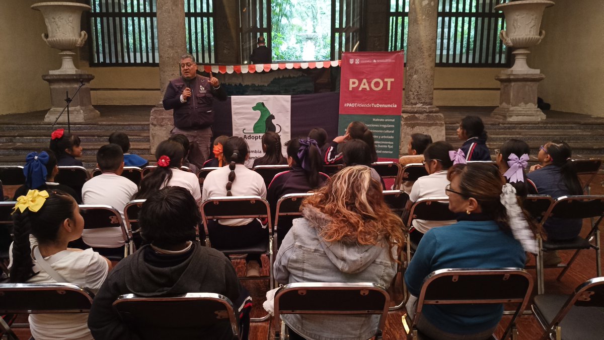 Hoy contamos con la presencia de <a href="/PAOTmx/">PAOT</a> en el #MuseoCasaDeLaBola.

Agradecemos a los alumnos y profesores que nos acompañaron y al gran equipo de #PAOTmx por su entrega y dedicación.

#MuseosHaghenbeck
#MuseoHaciendaDeSantaMónica
#MuseoHaciendaDeSanCristóbalPolaxtla