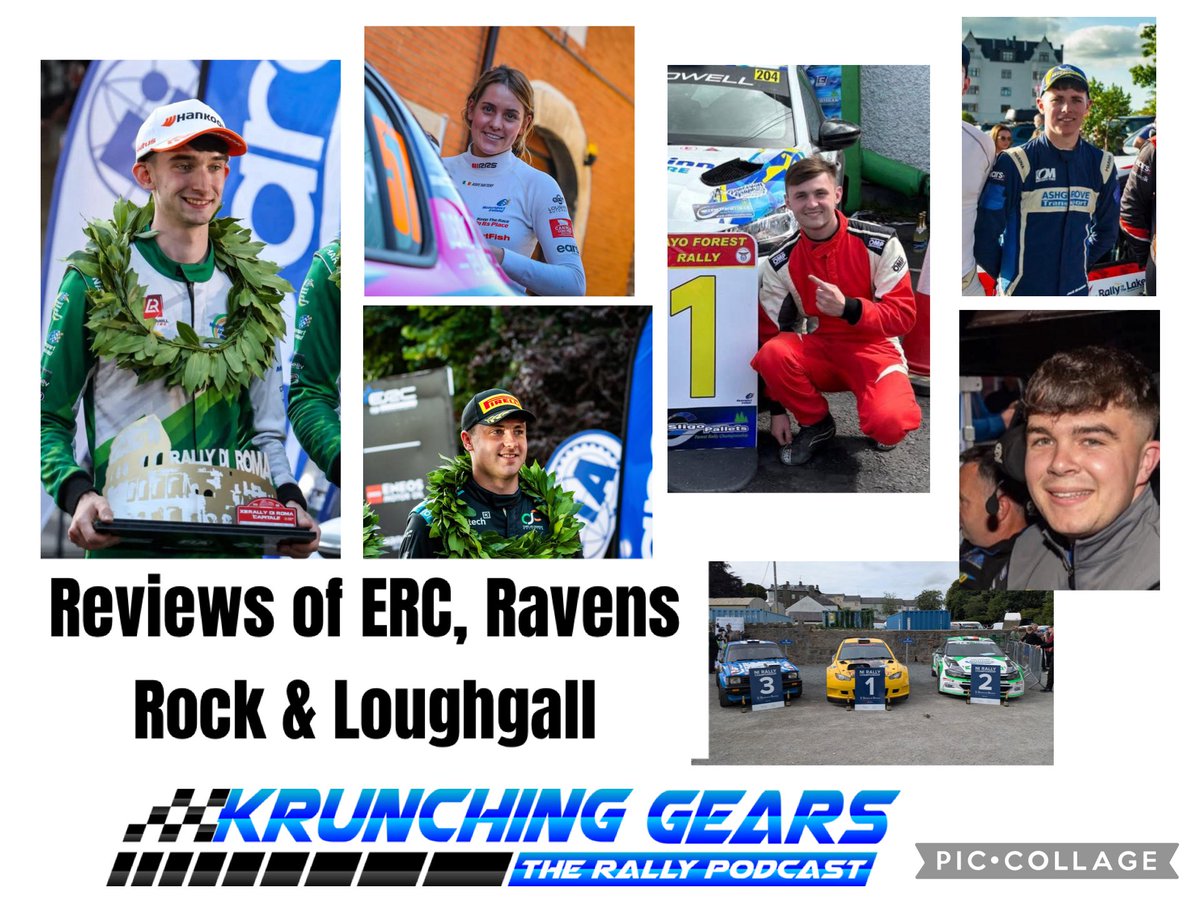 Latest <a href="/KrunchingGears/">Krunching Gears - The Rally Podcast</a> - The Rally Podcast out in the morning. We talk FIA ERC - European Rally Championship, Motorsport Ireland National Rally Championship and Brown &amp; Brown Motorsport UK Northern Ireland Rally Championship.