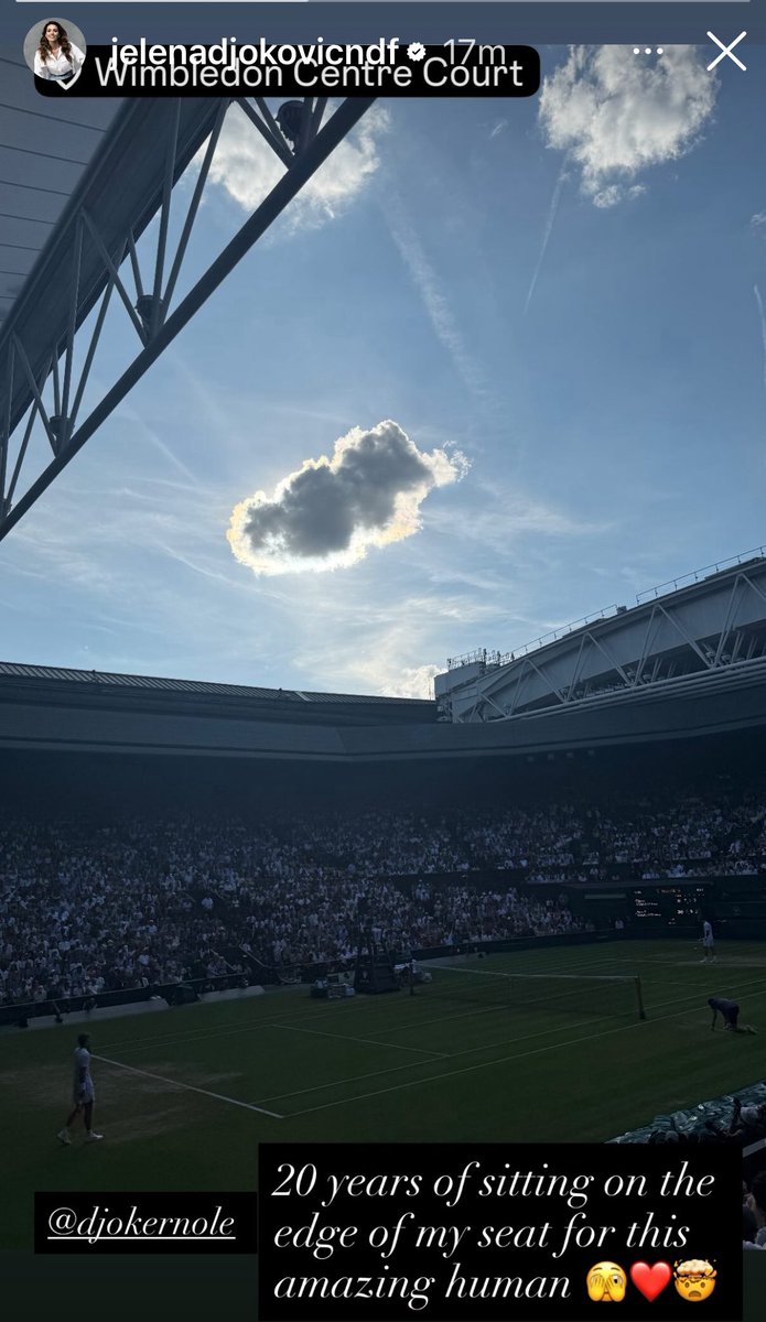 Syl2802's tweet image. Bless you @jelenadjokovic 🙏❤️
Don’t know how you do it! 🙌