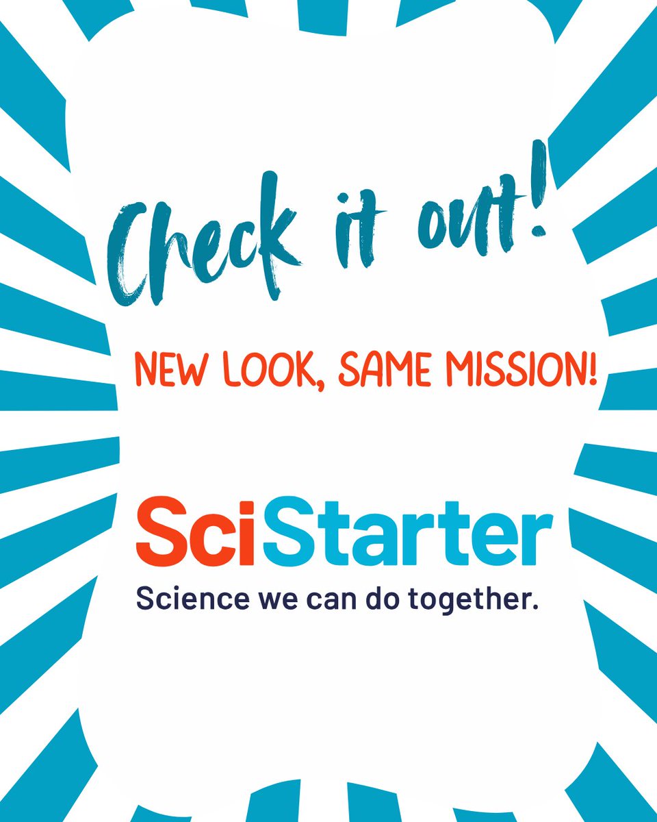 SciStarter's tweet image. 🎆 Our new colors are here—just in time as we prepare to unite communities through 🇺🇸 @America250, #AmericaGives, and #ActsofScience in April 2026! Let’s make history together.
