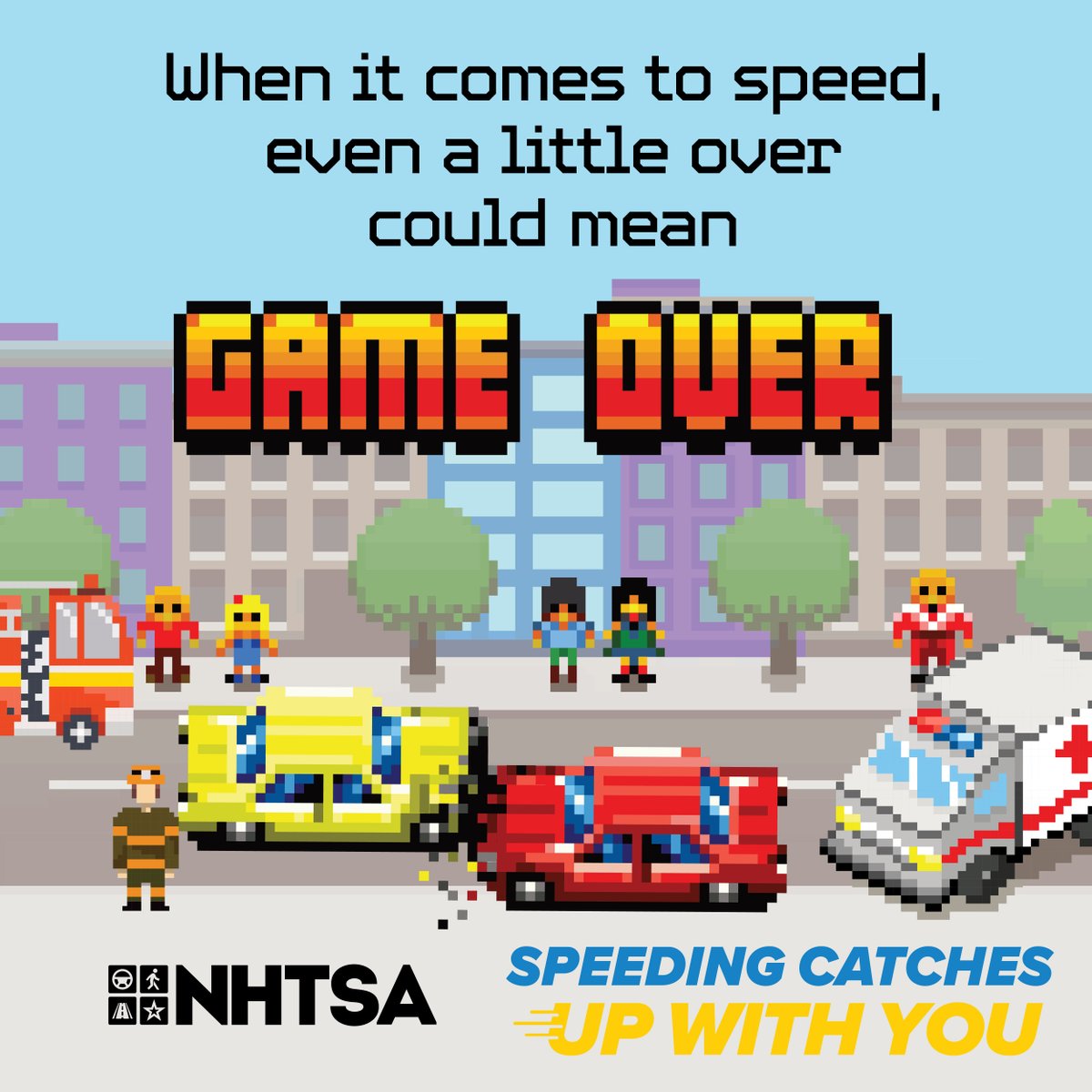 HCTRA's tweet image. Running a few minutes late is okay. Arriving safely is what matters most. Slow down, take your time, and remember speeding always catches up with you. 🚗💨
#DriveSafe #HCTRA #HarrisCounty #Houston