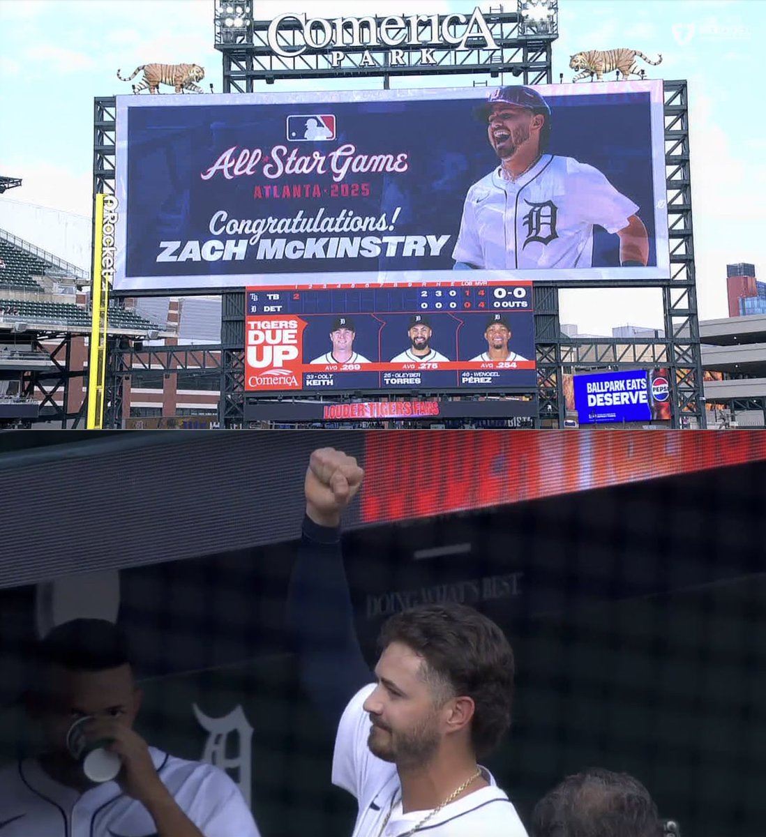 Brad Galli (@bradgalli) on Twitter photo Zach McKinstry is going to the MLB All-Star Game. 
The Detroit Tigers utility man has been added to the American League roster. Zach McKinstry is going to the MLB All-Star Game. 
The Detroit Tigers utility man has been added to the American League roster.