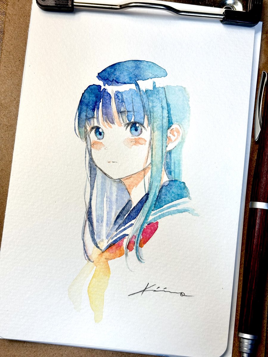 青瀬きいろのイラスト