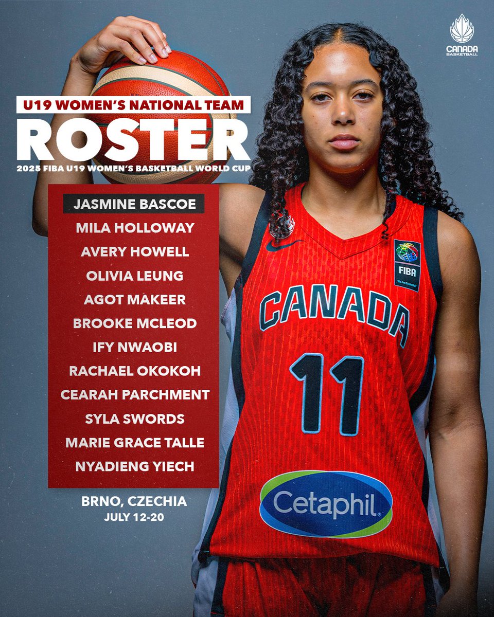 Chasing a podium finish in Czechia 😤🍁

An Olympian. NCAA standouts. Big name freshmen. National Team stalwarts — the U19 Women's National team has it all. Action begins Saturday.

#U19Women