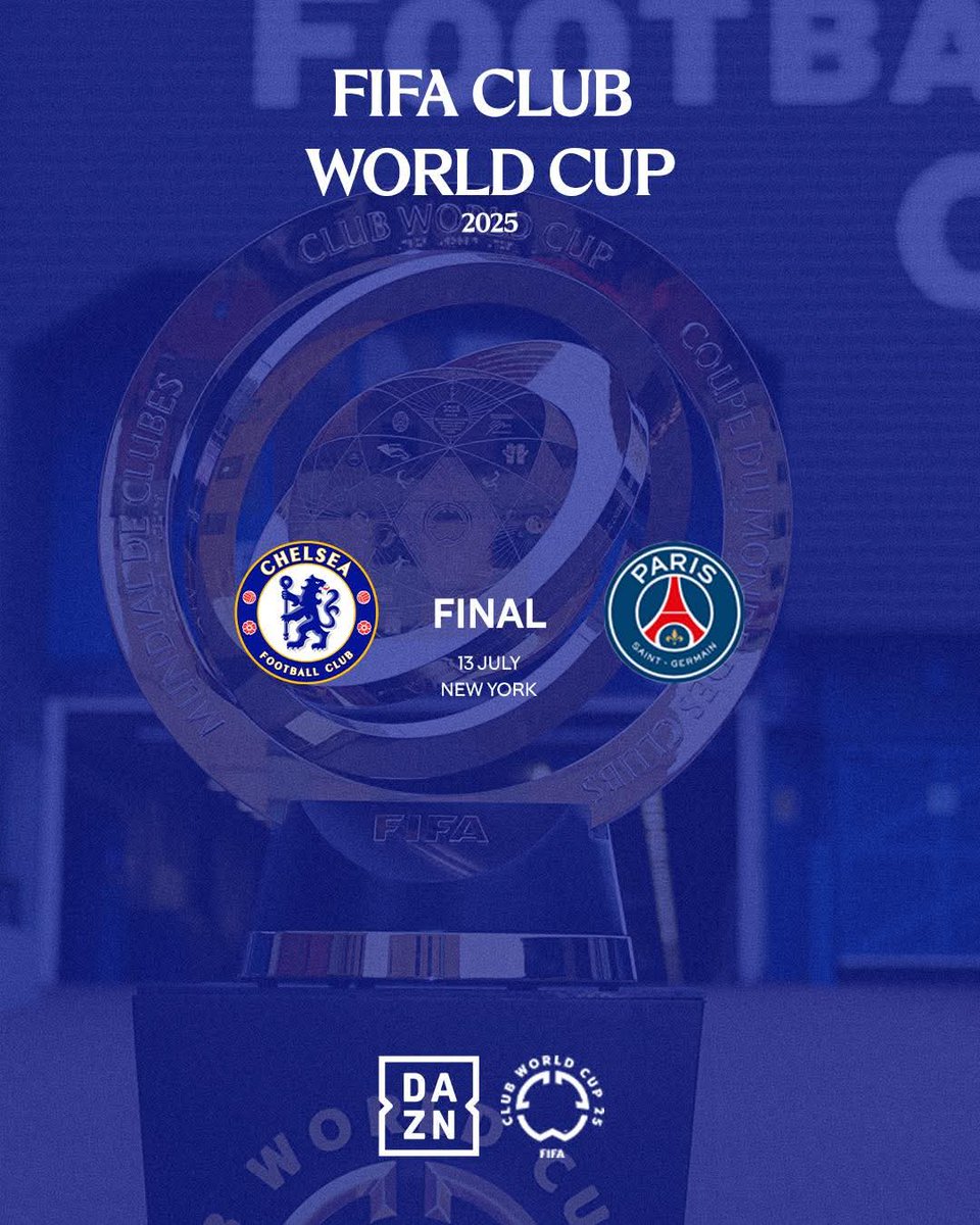 dhaniel_2002's tweet photo. ¡CHELSEA VS PSG SON LOS FINALISTAS DEL MUNDIAL DE CLUBES 2025!

El campeón de la primera edición del nuevo @fifaworldcup_es se definirá este domingo 13 de julio en New York entre Chelsea y PSG. El partido se jugará a las 14:00 hrs, horario de Ecuador.

#MundialDeClubes2025 #viral https://t.co/w0GZv0CdAL