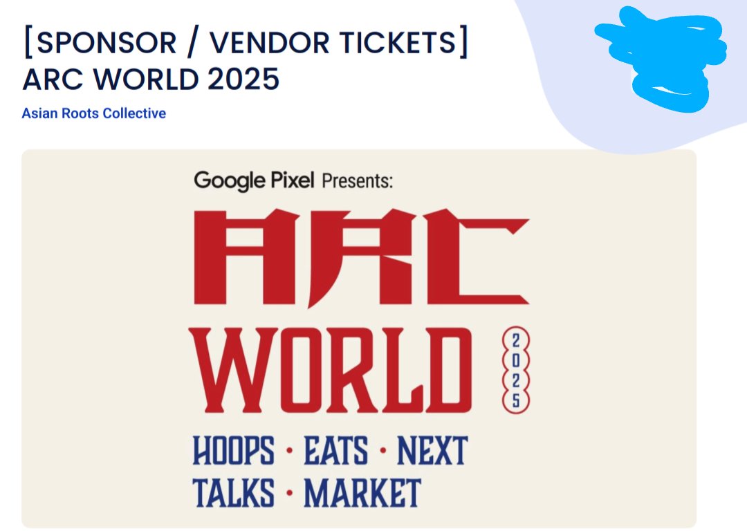 No Style Esports (@nostyleesports) on Twitter photo ๐ GIVEAWAY ๐
Win 2 GA tickets to ARC World 2025 in Toronto on July 12th! ๐๐๐๏ธ
A celebration of Asian culture: hoops, eats, talks & more!
To enter:
1๏ธโฃ Like & RT
2๏ธโฃ Follow us
3๏ธโฃ Tag a friend
Ends July 10 @ 11:59PM EST! ๐งง
#ARCWorld2025 ๐ GIVEAWAY ๐
Win 2 GA tickets to ARC World 2025 in Toronto on July 12th! ๐๐๐๏ธ
A celebration of Asian culture: hoops, eats, talks & more!
To enter:
1๏ธโฃ Like & RT
2๏ธโฃ Follow us
3๏ธโฃ Tag a friend
Ends July 10 @ 11:59PM EST! ๐งง
#ARCWorld2025