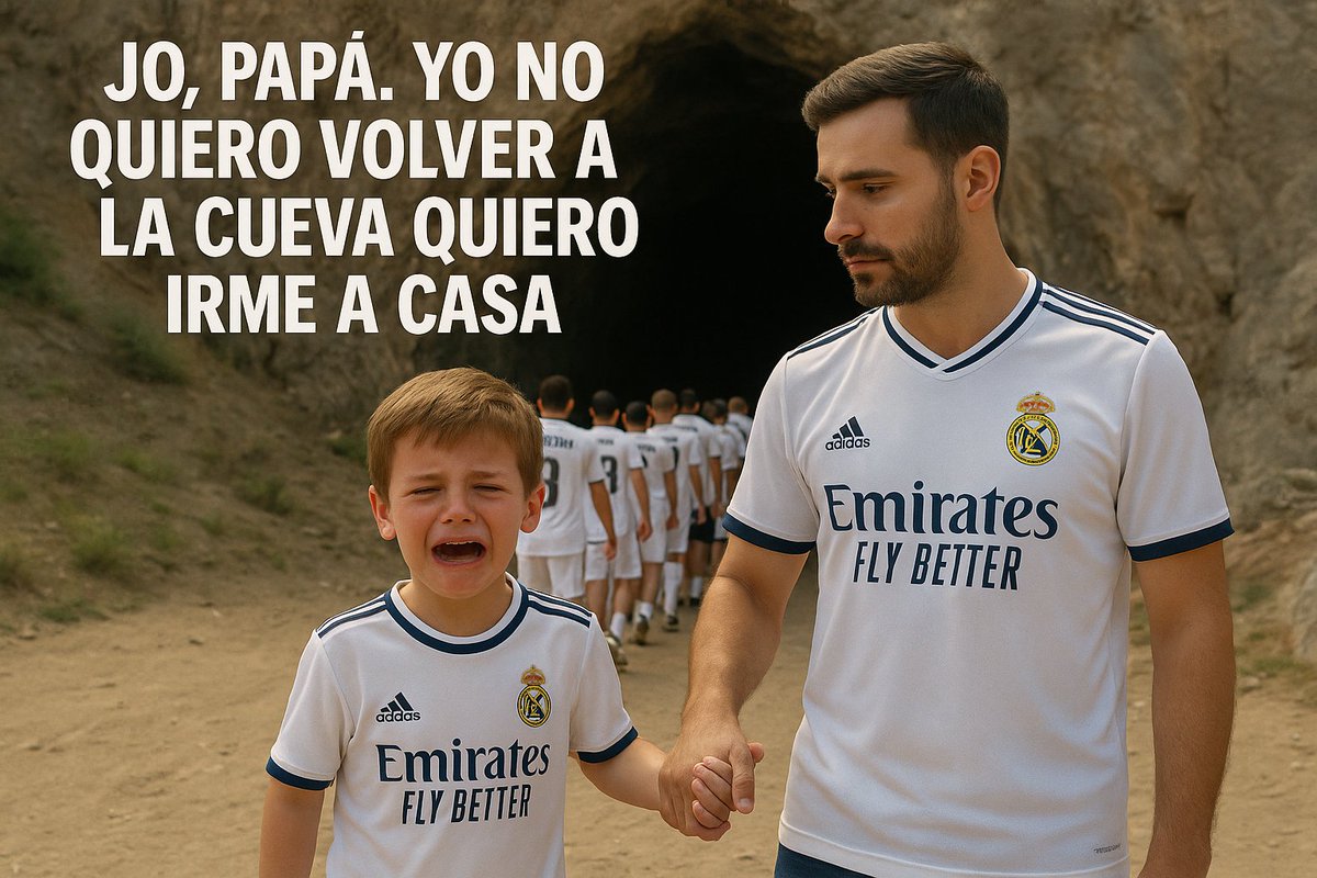 Ni se os ocurra compartir ésto. Vaya a ser que a algún lechoso le de un parraque o algo:

#ALaCuevaOtraVez #Antimadridistas