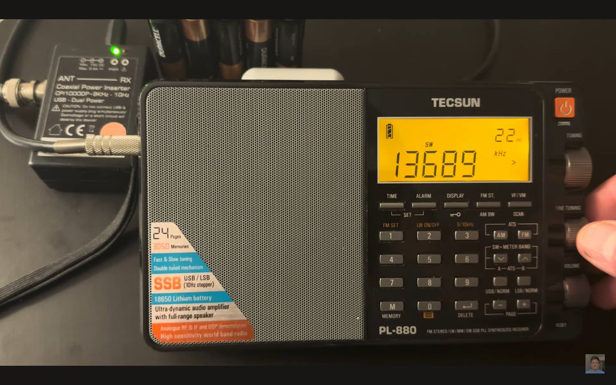 Radio New Zealand Pacific closing on 13690 kHz and opening on 9700 kHz - copied in Houston, Texas - nice signals #radio #shortwave #RNZP #dxing 📻🎙️🔊📡🇳🇿🇳🇿🇳🇿🌐🌏🌍🌎👍⚡️⚡️⚡️⚡️⚡️⚡️
youtu.be/sVyWQ_Nr72s?si…