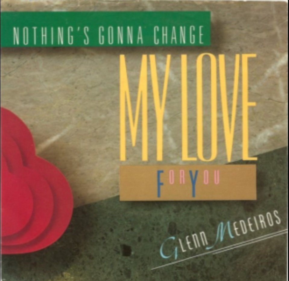 Name another song that mentions the word "Change." 🎶
Written by Gerry Goffin &amp; composed by Michael Masser and first recorded by George Benson in 1984, the song "Nothing's Gonna Change My Love For You" hit #1 on the UK Singles Chart on July 9, 1988 when the Glenn Medeiros cover