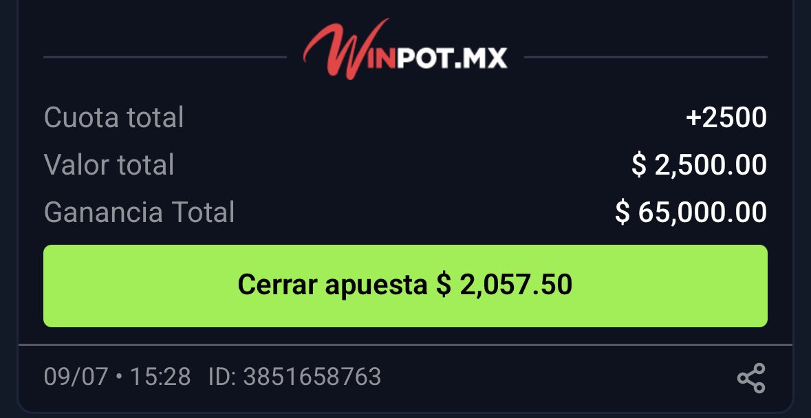 Tengo uno de los mejores códigos en todo el año.

Quiero soltar esta jugada GRATIS.

888 ❤️🔁 (comenta y te la envio) la publicaré en mi telegram pendientes allá.

Andamos muy encendidos