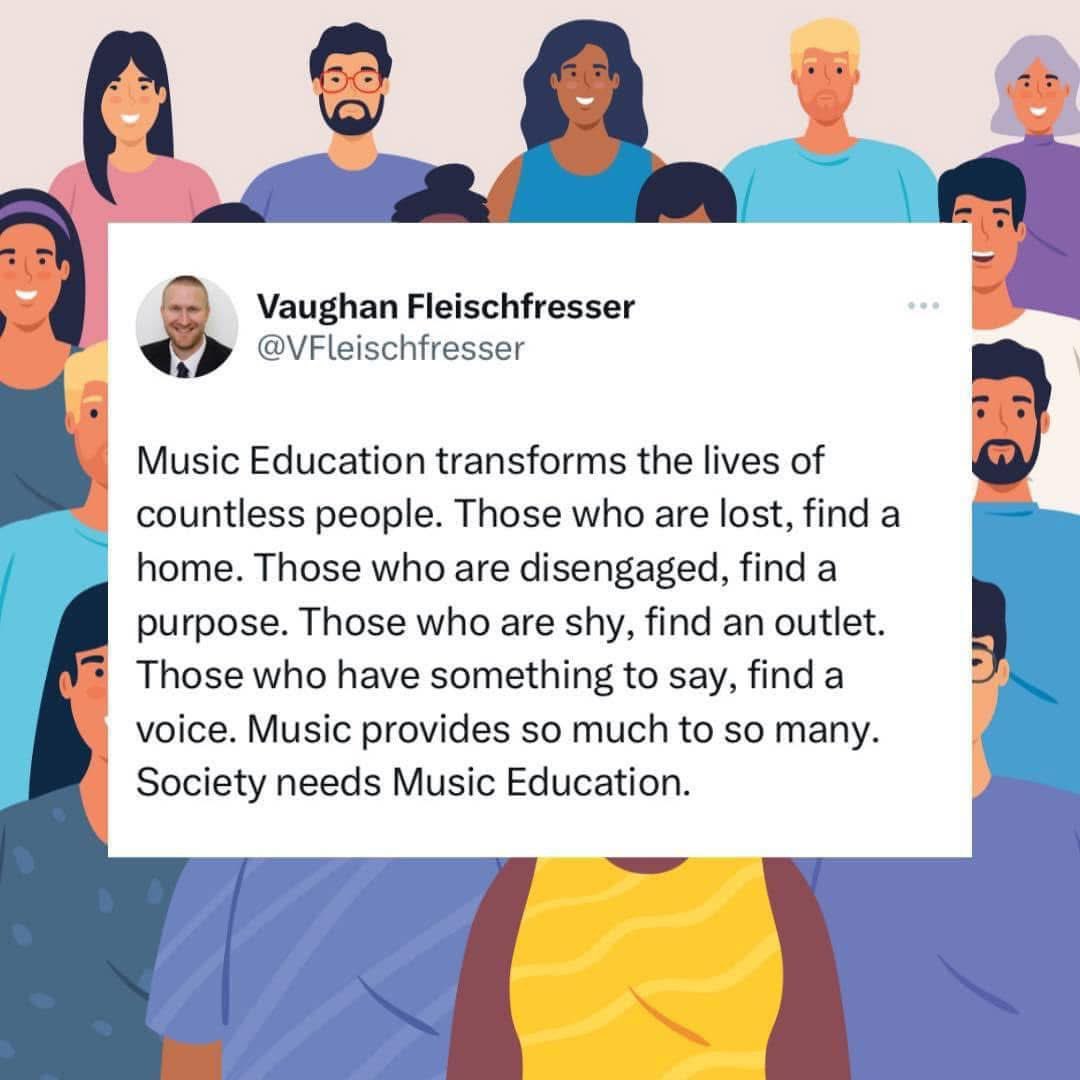 Society needs Music Education.