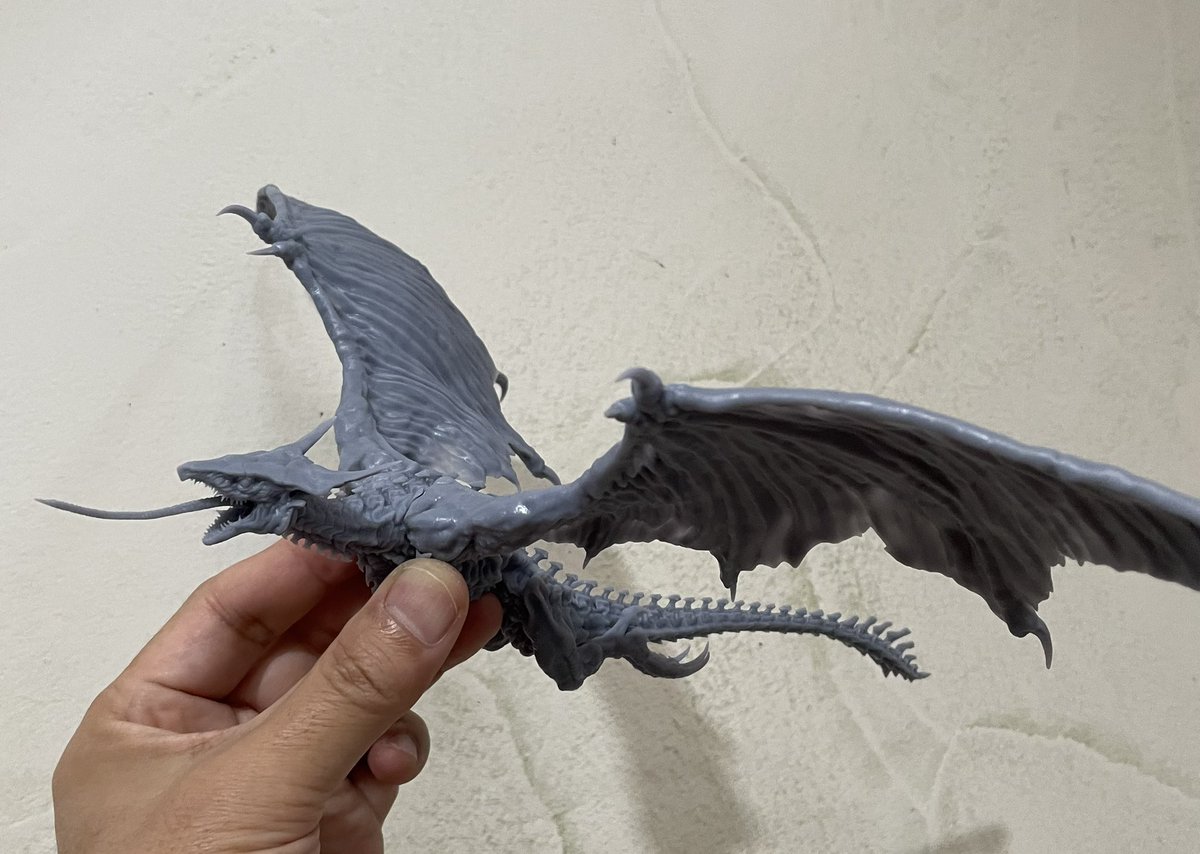 #ワンフェス2025夏 
#ガメラリバース
#Gamera 
#ギャオス

よっしゃ〜
バッチリ出力👌
いい感じです♪

塗装が楽しみっ

Go!  KAME HOUSE!!