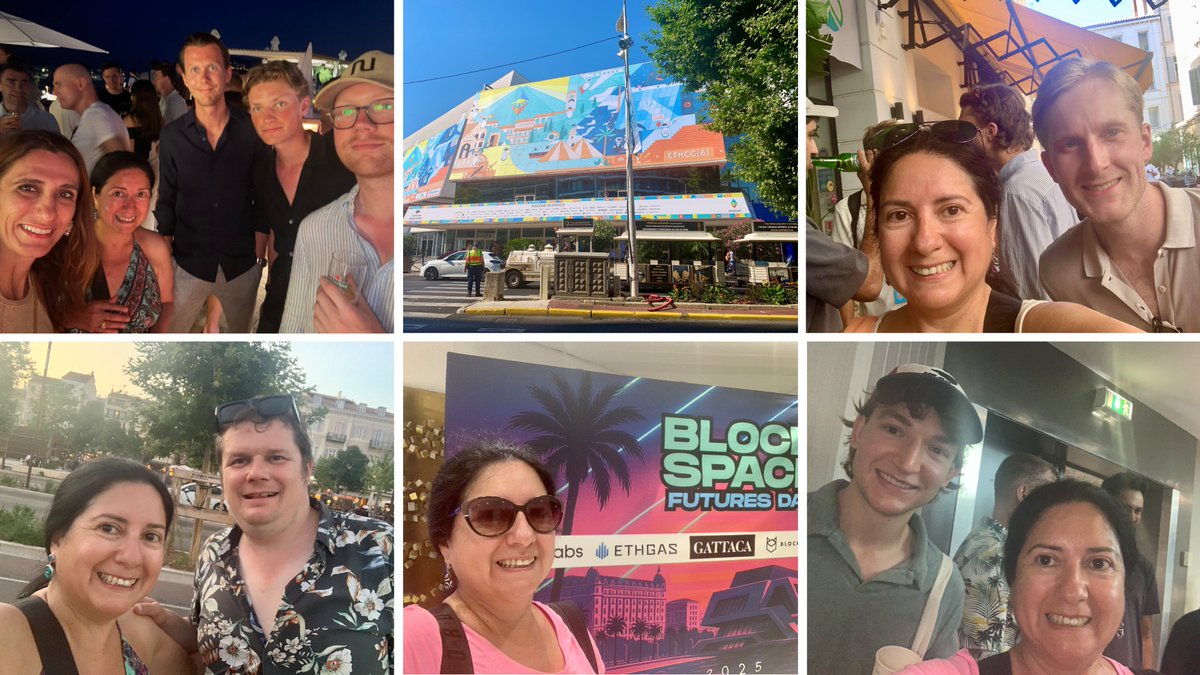 💛 I just returned from <a href="/EthCC/">EthCC - Ethereum Community Conference</a>, with over 200 side events in beautiful, welcoming Cannes, and my mind is still buzzing! 🚀 What an incredible week connecting with brilliant minds from across the globe, many of whom I've had the pleasure of meeting at previous conferences. 💛