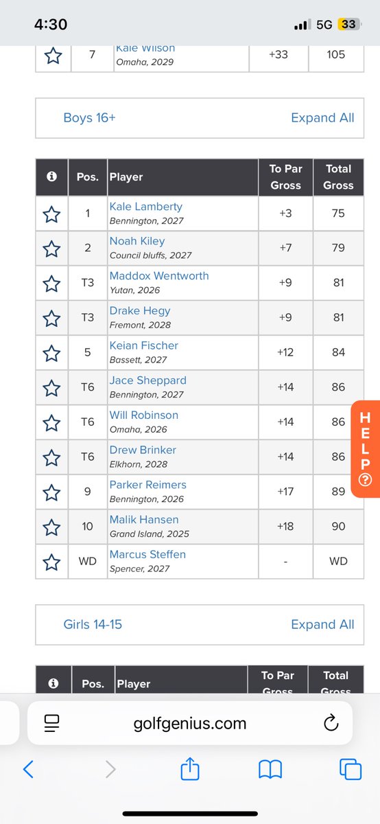 Bennington Boys Golf tweet media