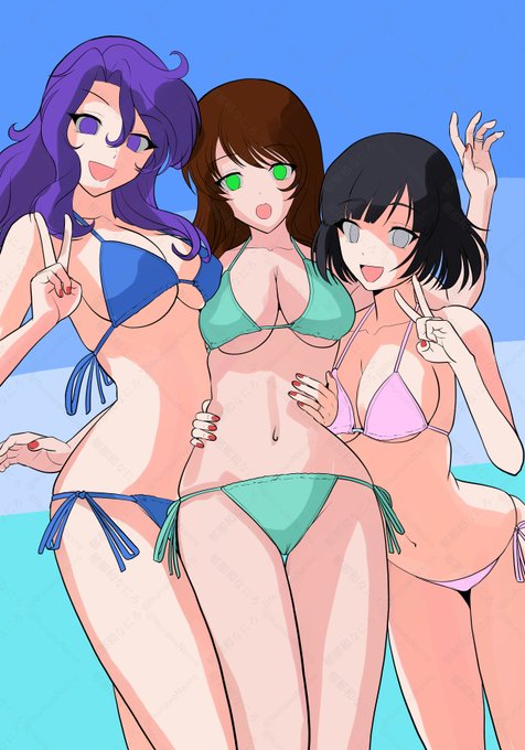 おはようございます!
朝お絵かき。
塗り塗り。
まずはざっくりと色を置いていきます。 