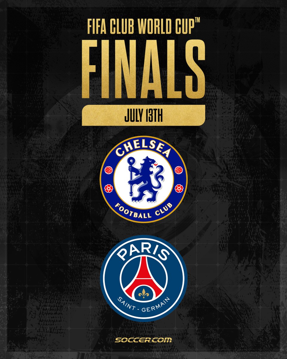 The stage is set, all to play for Sunday night at MetLife Stadium ⚔️ Chelsea vs. PSG, who takes home the Club World Cup trophy? 🏆