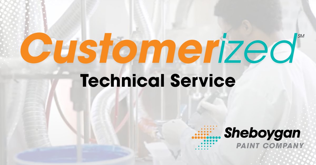 SheboyganPaint's tweet image. When you have a paint line problem, call on us to solve it. Our responsive Technical Service Team members bend over backwards to provide coating solutions to OEMs' unique challenges. Learn more: shebpaint.com/services/#resp…

#TechnicalService #PaintLineChallenges #IndustrialCoatings