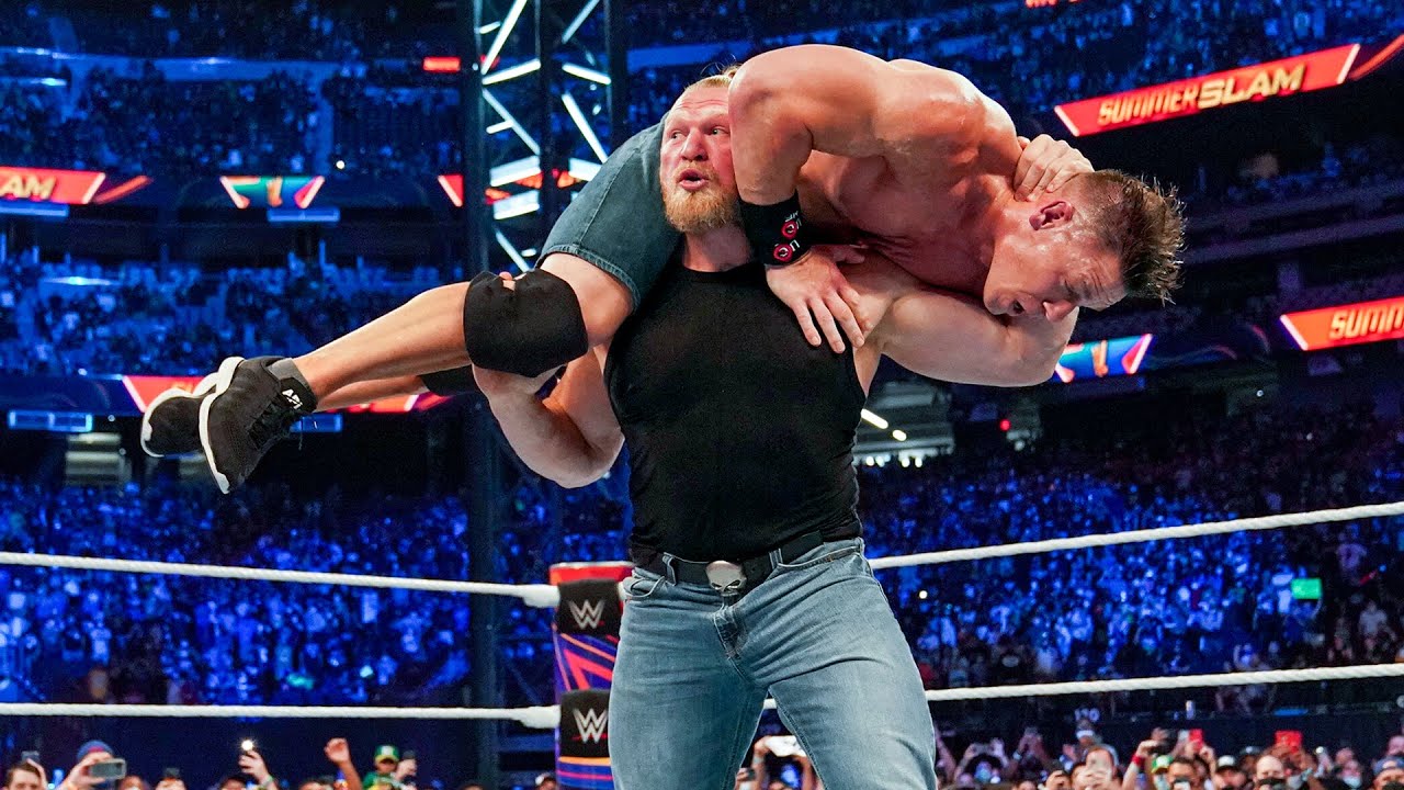 GvckzUrWsAAyiYx?format=jpg&name=large Crowd Goes Silent After Brock Lesnar’s Name Leaks Ahead of SummerSlam — Is WWE About to Flip the Script With a Shocking Face Turn and Title Shake-Up?