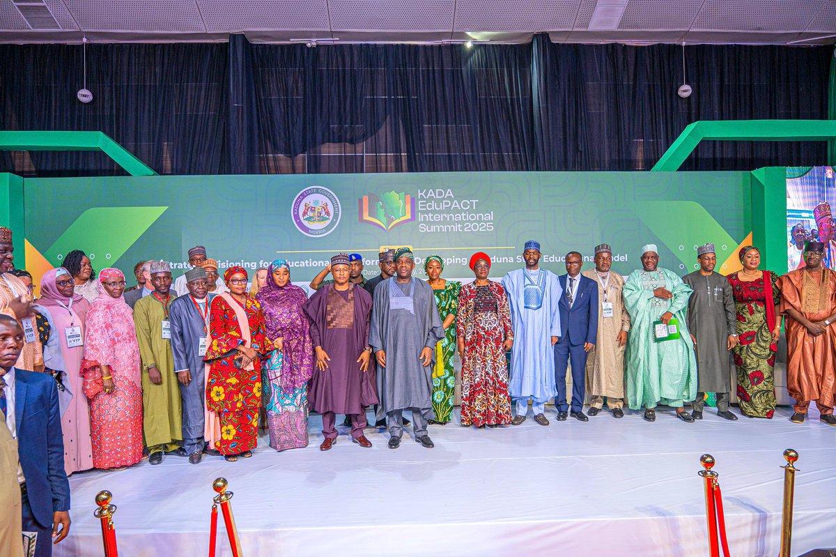 @UBECnigeria (@ubecnigeria) on Twitter photo Remarks by the UBEC Executive Secretary Aisha Garba at the KADA EduPACT International Summit 2025 Wednesday, 9 July 2025 in Kaduna, Nigeria
The Executive Secretary, Universal Basic Education Commission (UBEC), Aisha Garba <a href="/AishaMGarba/">AISHA GARBA</a>, underscoring UBEC's role in strengthening Remarks by the UBEC Executive Secretary Aisha Garba at the KADA EduPACT International Summit 2025 Wednesday, 9 July 2025 in Kaduna, Nigeria
The Executive Secretary, Universal Basic Education Commission (UBEC), Aisha Garba <a href="/AishaMGarba/">AISHA GARBA</a>, underscoring UBEC's role in strengthening