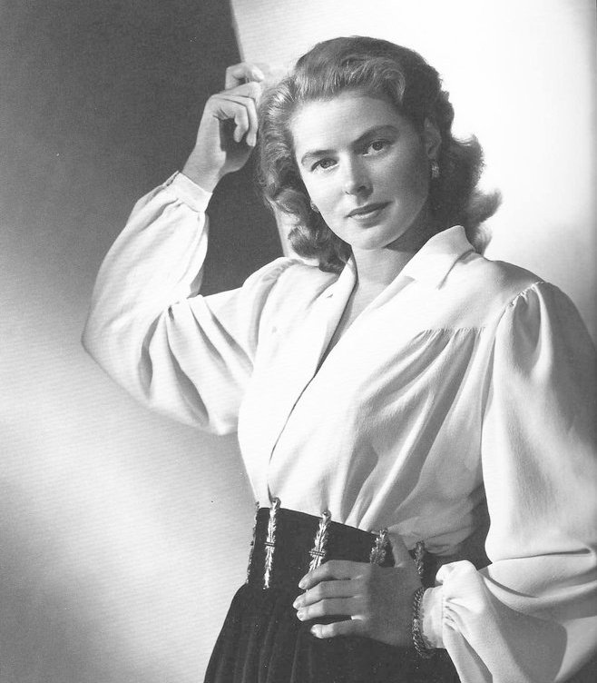escapeswitch's tweet image. ingrid bergman in designs by edith head for &apos;notorious&apos;