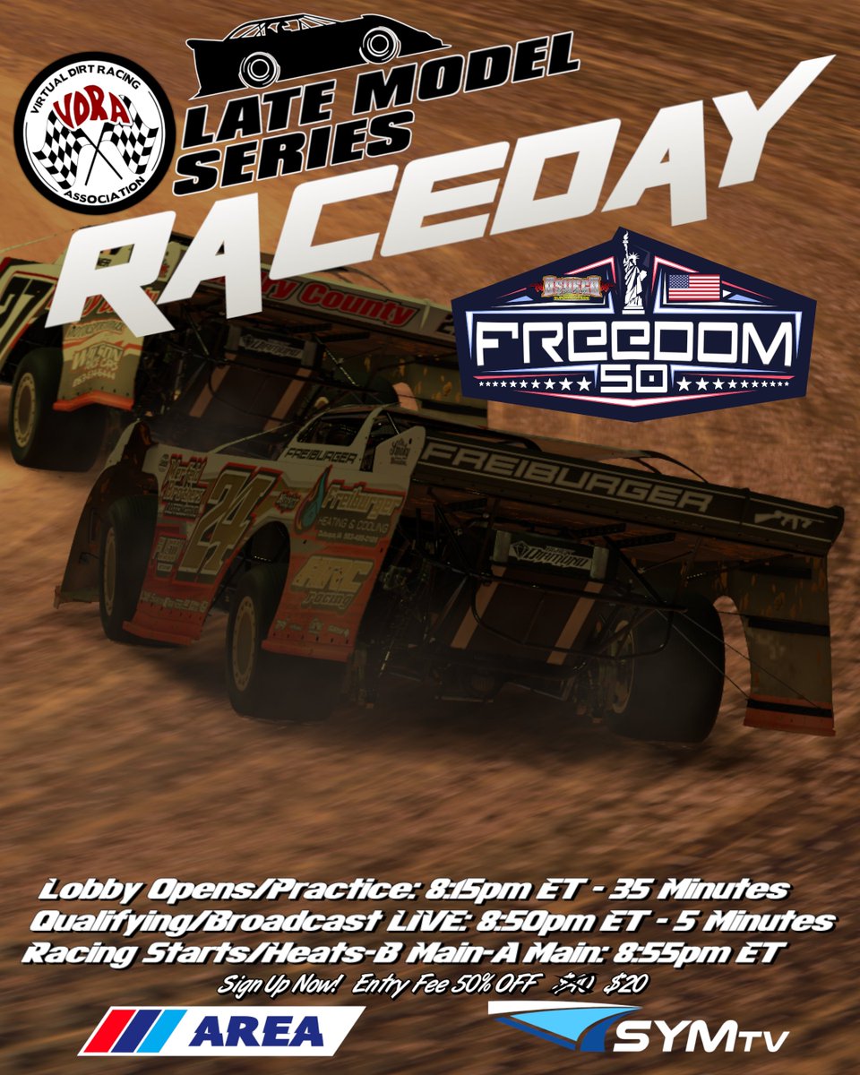 VDRA iRacing tweet media