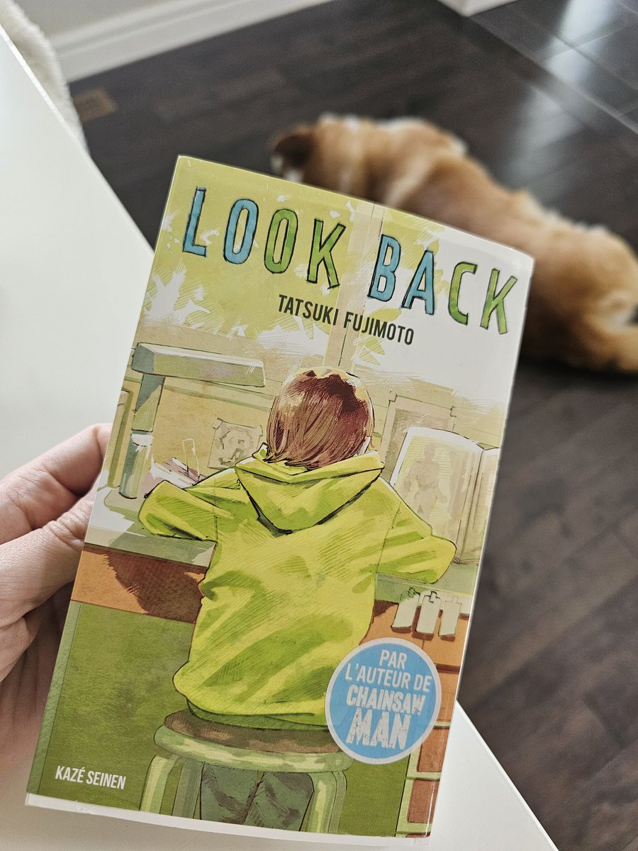 I read Look Back and got tears in my eyes...
The Fujimoto effect 🥲