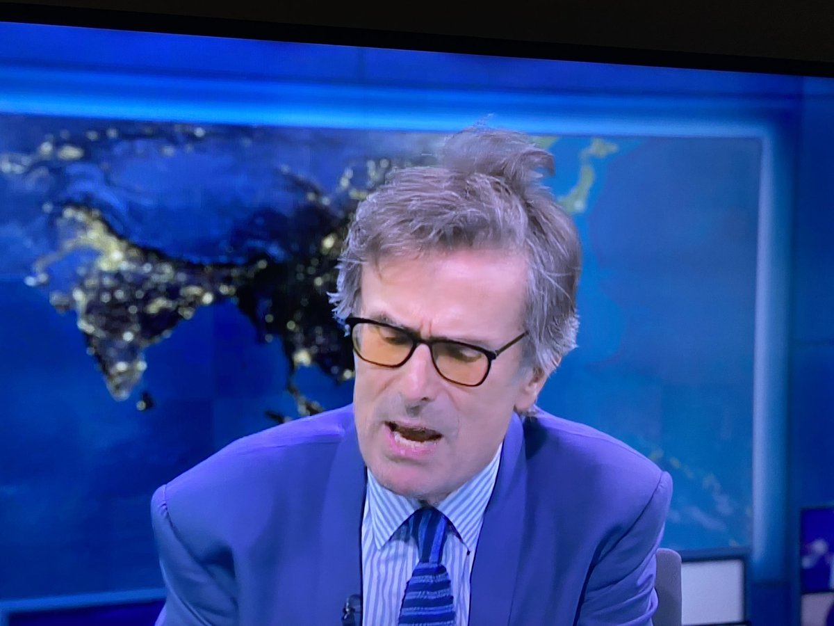 Did someone leave a curler in your hair <a href="/Peston/">Robert Peston</a>  or bed-hair?