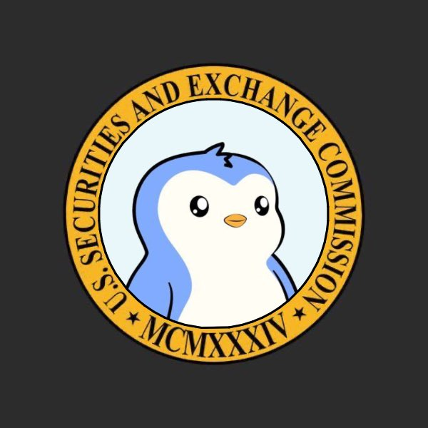 🚨  JUST IN:    $PENGU / @PUDGYPENGUINS ETF BY CANARY HAS BEEN OFFICIALLY ACKNOWLEDGED BY THE SEC.

TLDR— $PENGU ETF COMING VERY SOON.