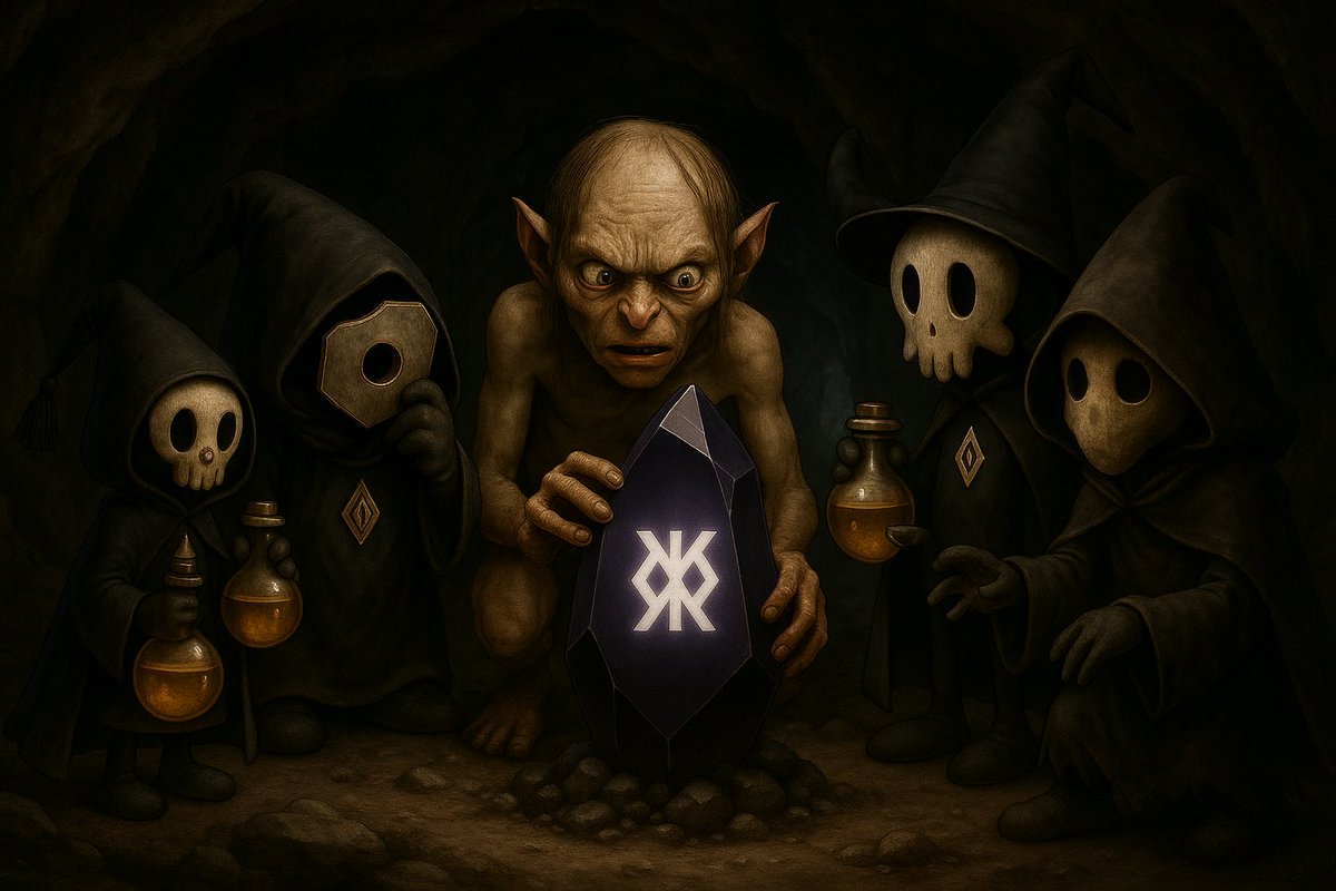 With Sméagol’s help, the <a href="/RunelingsBTC/">Runelings</a>  keep building in the shadows…
Runes glowing, potions bubbling, and a mystery waiting to be revealed at the grand launch.

🟧 Are you ready for the ritual?
#runes  #LOBO #Bitcoin  #Sméagol #Web3