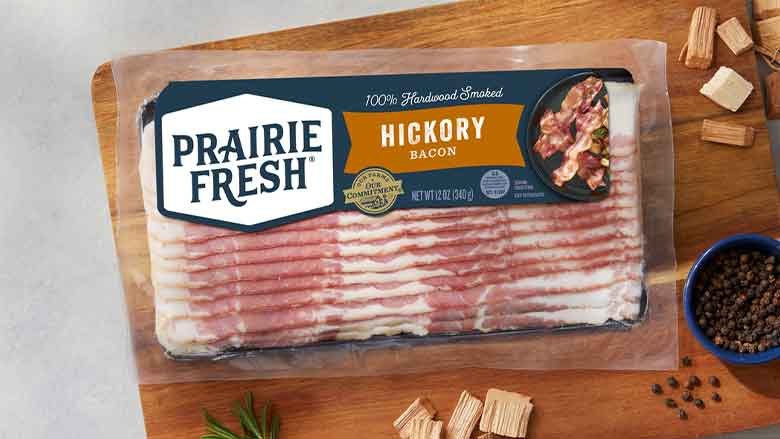 🥓 Prairie Fresh -- now available in Applewood Smoked, Hickory Smoked, and Hickory Smoked Thick Cut.

👉 brnw.ch/21wU1E7

#PrairieFresh  #HardwoodSmoked #ApplewoodBacon

[ IMAGE COURTESY OF: Prairie Fresh ]