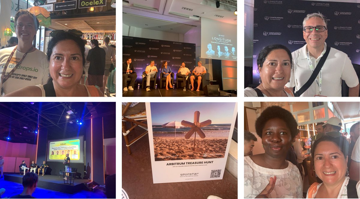 💛 I (<a href="/lreasor/">Liliana Reasor</a> - CEO of <a href="/aeternafi/">AeternaFi Labs</a>) just returned from <a href="/EthCC/">EthCC - Ethereum Community Conference</a>, with over 200 side events in beautiful, welcoming Cannes, and my mind is still buzzing! 🚀 What an incredible week connecting with brilliant minds from across the globe, many of whom I've had the pleasure of meeting