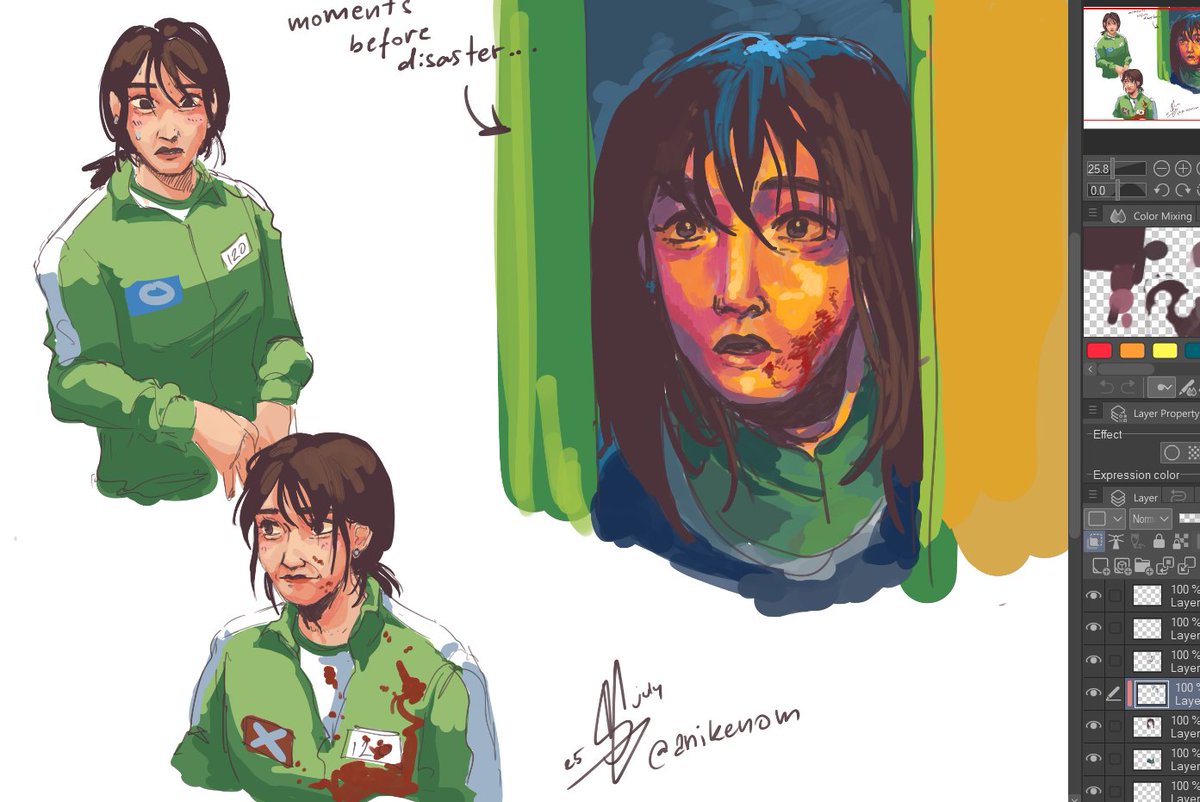 anikenom's tweet image. hyunju doodles cause i miss her
im still trying to figure out how to draw real people since until now ive only been drawing drawn characters
#SquidGame3 #chohyunju #SquidGame