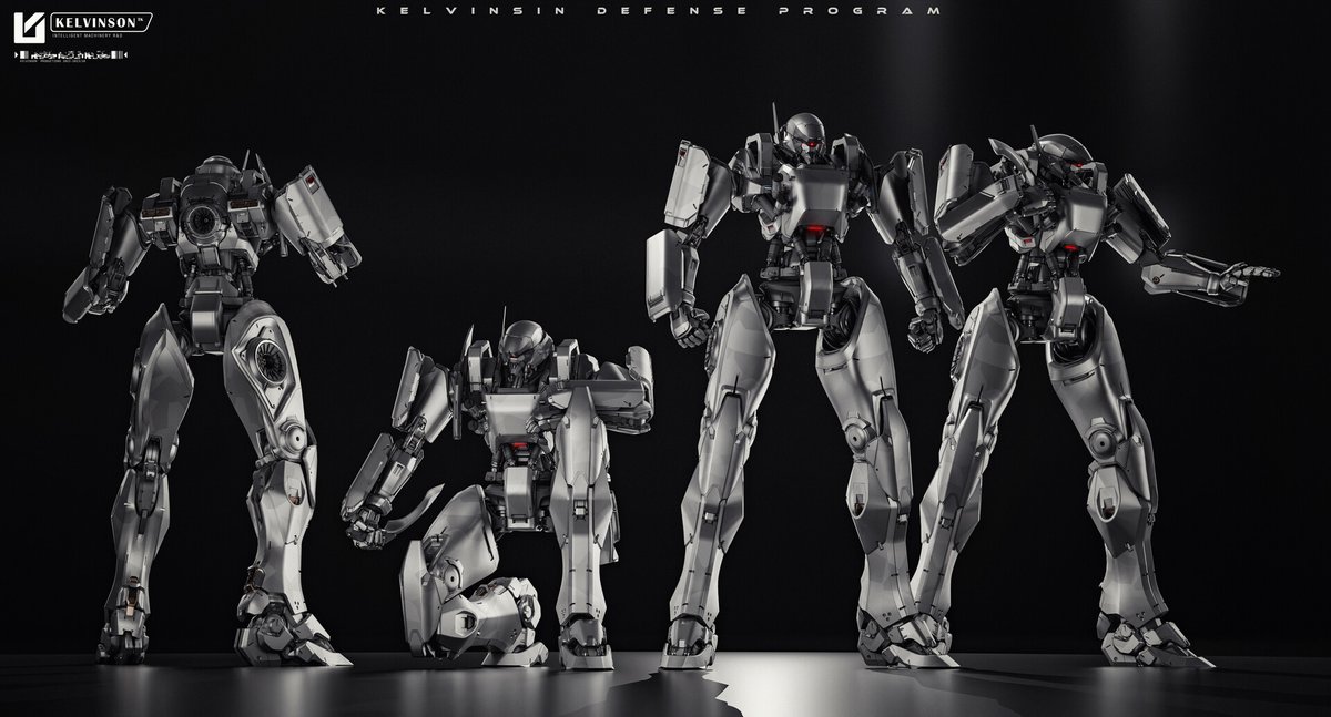 AskewVincent1's tweet image. #PortfolioDay
I made mecha,and mecha girls