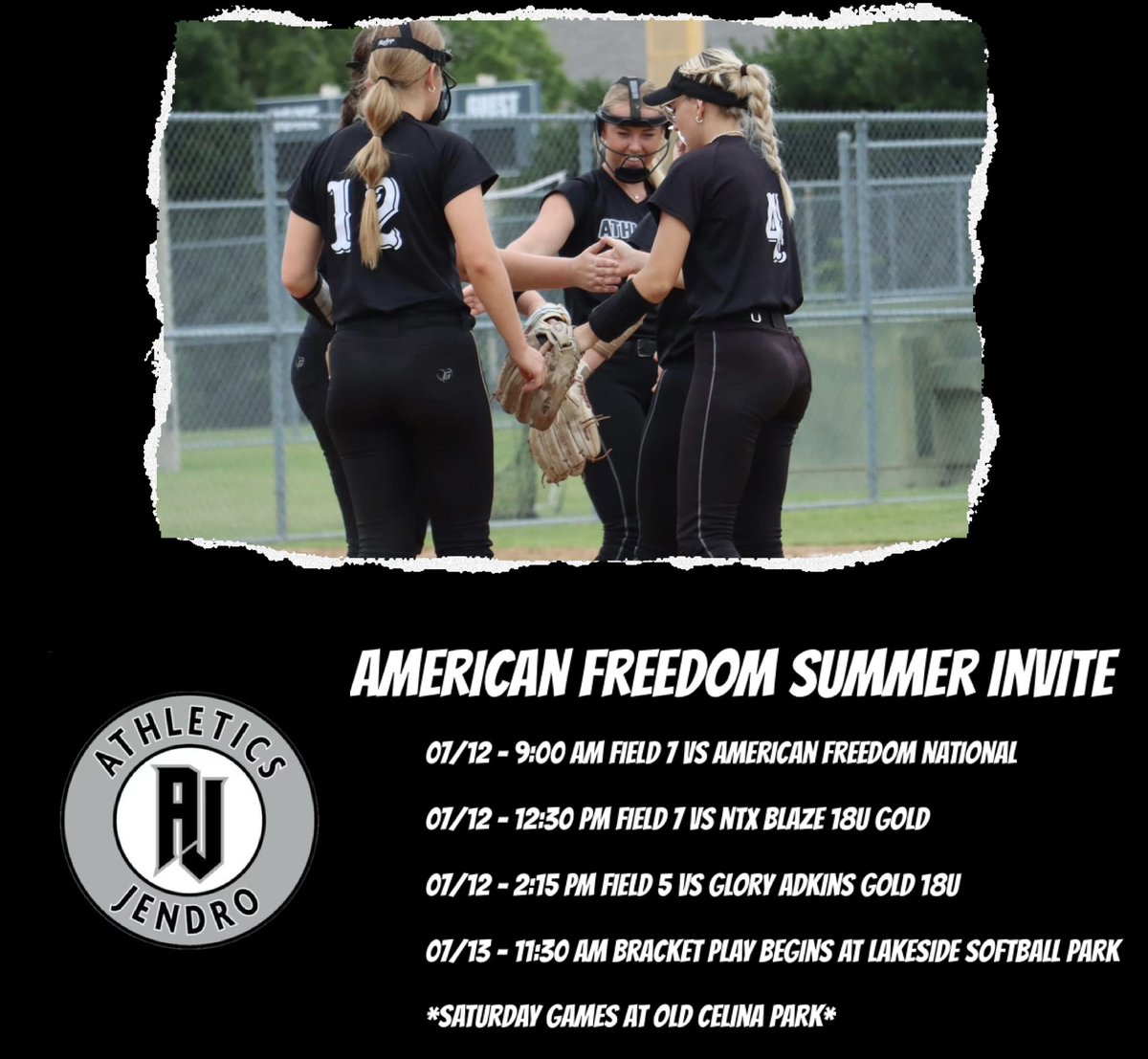 Athletics Jendro National 18u. (@athleticsjendro) on Twitter photo Coaches we would like to invite you to come watch this team play. <a href="/CoachAnthony31/">Anthony Whisenhunt</a> <a href="/_coachrachel/">Rachel Coleman</a> <a href="/coach_rhode/">Rachel Rhode</a> <a href="/CoachClosner/">ππ¨π§π’ ππ₯π¨π¬π§ππ«</a> <a href="/CoachWyattECU/">Autumn Wyatt</a> <a href="/FullCountjj/">jeff jackson</a> <a href="/Coach_BMAD/">Brian Madden</a> <a href="/BryanKHoward1/">Bryan K. Howard</a> <a href="/FriendsSoftball/">Friends U Softball</a> <a href="/NOCTonkSB/">NOC Tonk Softball</a> <a href="/NEOSFTBLL/">Lady Norse Softball</a> <a href="/cbcsoftball17/">Central Baptist Lady Mustang Softball</a> <a href="/UCMJensSoftball/">Jennies Softball</a> <a href="/Gorilla_SFB/">Pitt State Softball π₯</a> <a href="/coach_reeves10/">Ashley Parker Reeves</a> Coaches we would like to invite you to come watch this team play. <a href="/CoachAnthony31/">Anthony Whisenhunt</a> <a href="/_coachrachel/">Rachel Coleman</a> <a href="/coach_rhode/">Rachel Rhode</a> <a href="/CoachClosner/">ππ¨π§π’ ππ₯π¨π¬π§ππ«</a> <a href="/CoachWyattECU/">Autumn Wyatt</a> <a href="/FullCountjj/">jeff jackson</a> <a href="/Coach_BMAD/">Brian Madden</a> <a href="/BryanKHoward1/">Bryan K. Howard</a> <a href="/FriendsSoftball/">Friends U Softball</a> <a href="/NOCTonkSB/">NOC Tonk Softball</a> <a href="/NEOSFTBLL/">Lady Norse Softball</a> <a href="/cbcsoftball17/">Central Baptist Lady Mustang Softball</a> <a href="/UCMJensSoftball/">Jennies Softball</a> <a href="/Gorilla_SFB/">Pitt State Softball π₯</a> <a href="/coach_reeves10/">Ashley Parker Reeves</a>