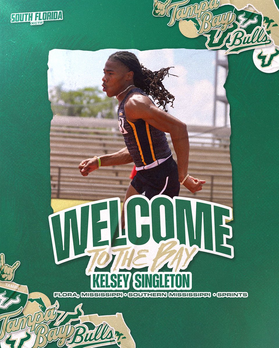 USFXCTF's tweet image. Welcome to the Bay, Kelsey Singleton👏
Personal Bests:
200m - 20.89
400m - 45.66
#HornsUp🤘 | #ComeRunWithTheBulls🐂