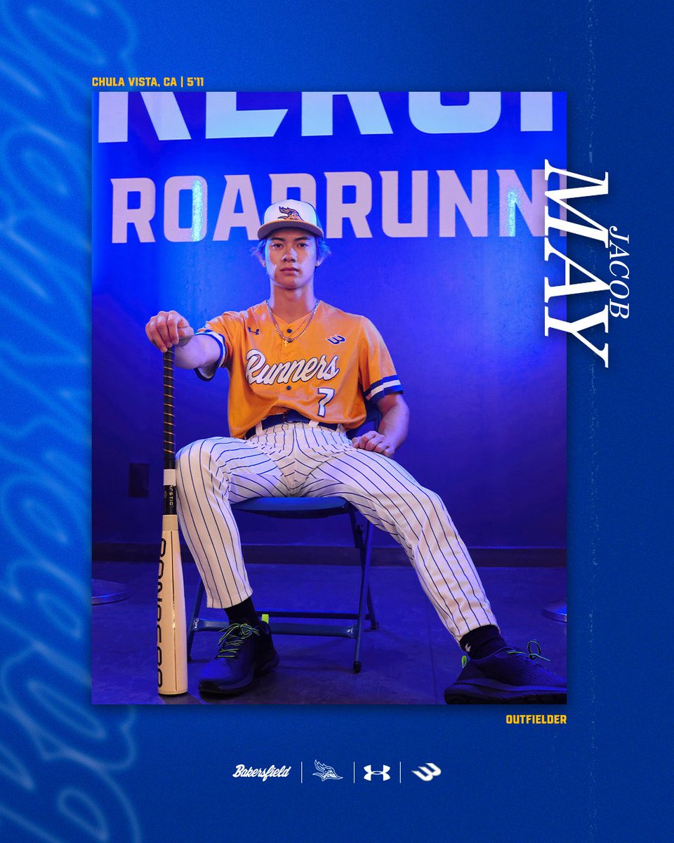 Welcome to the ‘Runner Family ❕

Jacob May is a transfer from Southwestern College, where he was named First Team All-Conference after leading the PCAC in hits with 72 hits in 41 games. Jacob hit .402 with 18 2B’s and 5 HR’s in 2025. 

#TRU3T | #RunnersOnTheRise