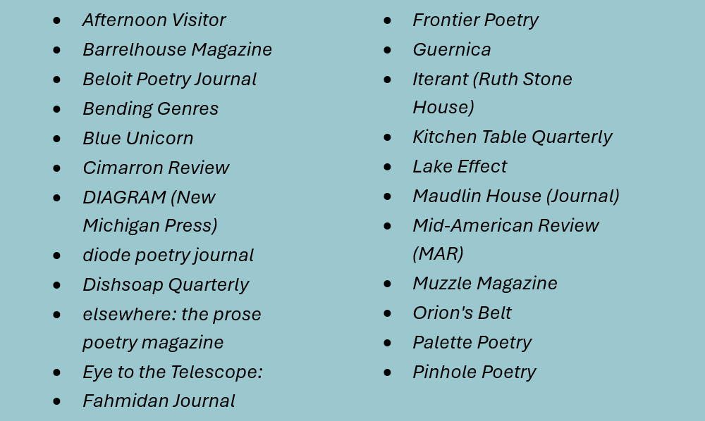 gardenpartylit's tweet photo. Get your work out there!

Here's our monthly roundup of FREE poetry venues accepting subs as of July 9th, 2025 ❤ 2 pages for easy readability ❤

Otherwise we're working on our 2025 chapbooks, and will start presales soon <3 

#writing #writingcommunity #poetrycommunity #poetry #poetsofinstagram #poetrymonth #writersofinstagram #poems #writerscommunity #writer #literature #smallpress #chapbookcontest #poems #callforsubmissions