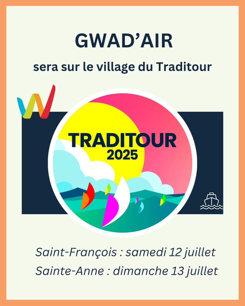 GWADAIR971's tweet image. [#stand] Nous serons présents ce week-end sur le village du #Traditour pour échanger avec vous ! Car pour bien naviguer à la voile il ne vaut mieux ne pas manquer d&apos;air... ⛵️
Venez à notre rencontre (et au passage évidemment admirer l&apos;arrivée des bateaux 😉) !