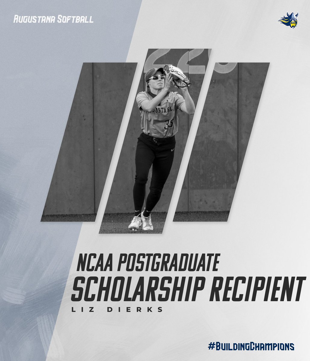 AugieSoftball's tweet image. Liz Dierks closes her career as a Viking with another stunning accolade, this time earning a prestigious NCAA Postgraduate Scholarship✨📚
CONGRATULATIONS, LIZ !!!
🗞️ » bit.ly/4ljPpgK
#BuildingChampions