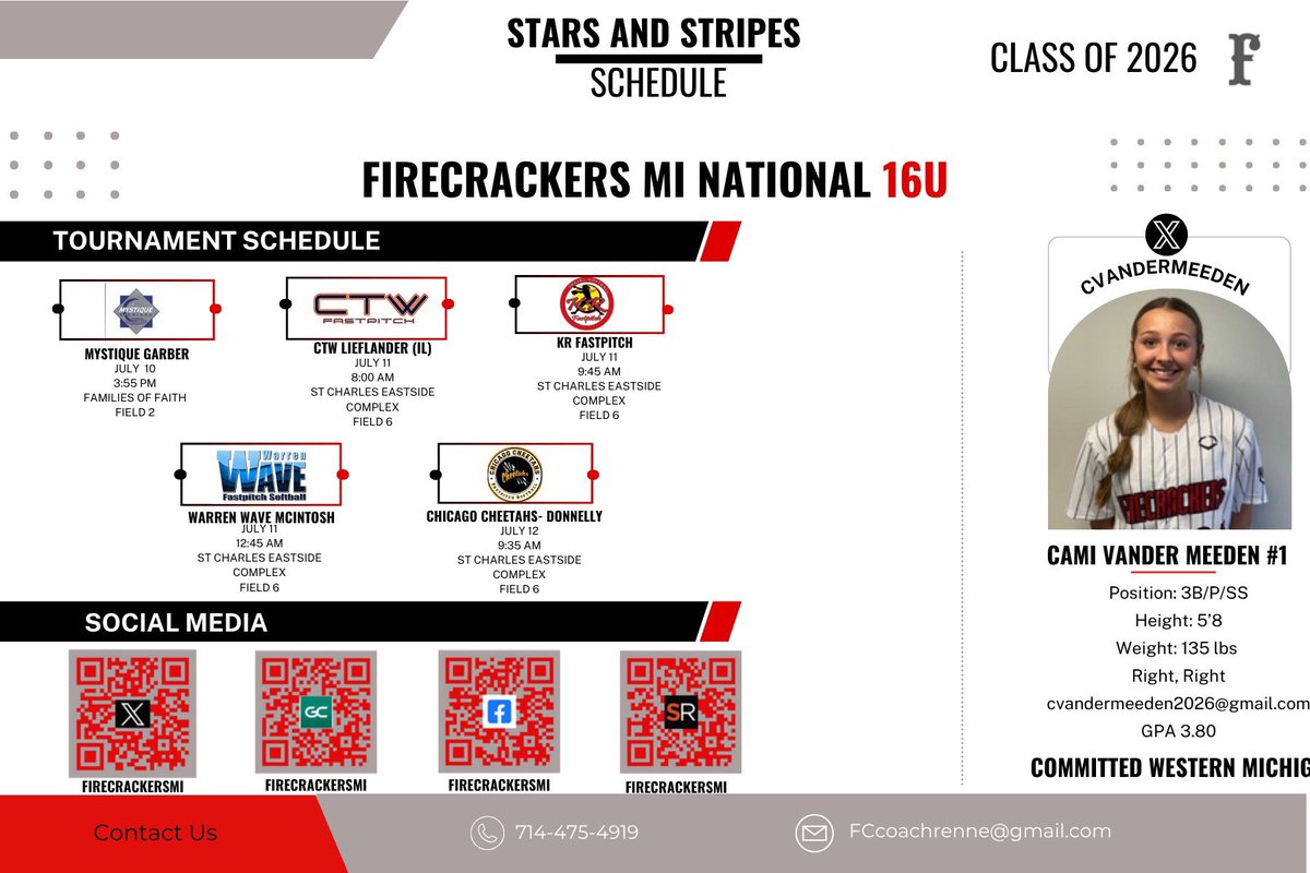 See you there!! 
<a href="/FirecrackersMI/">FirecrackersNationalMi</a>