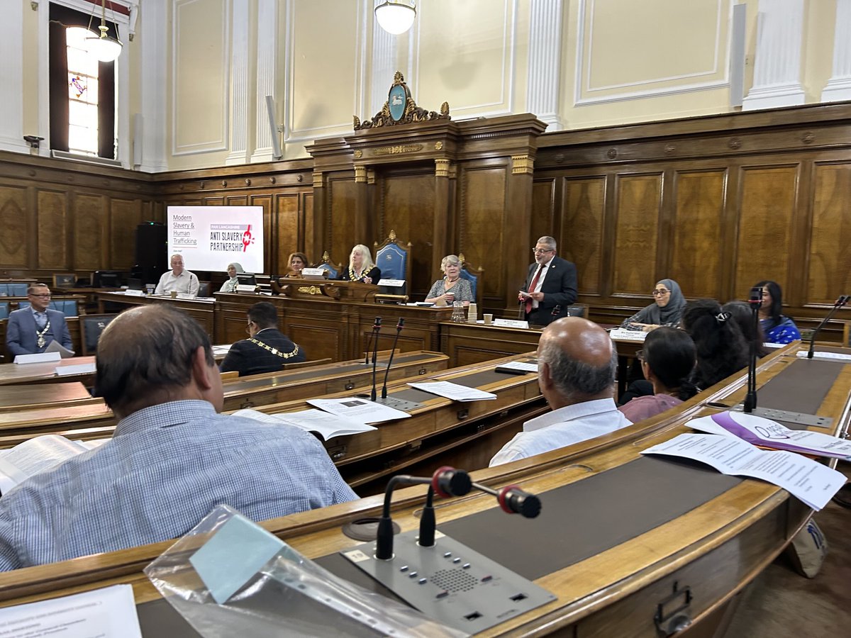 ZafarC's tweet image. Racial Quality Diversity Council AGM excellent speech by Manager Mr Faruk Desal, inspirational talk on prevent/deter modern slavery.