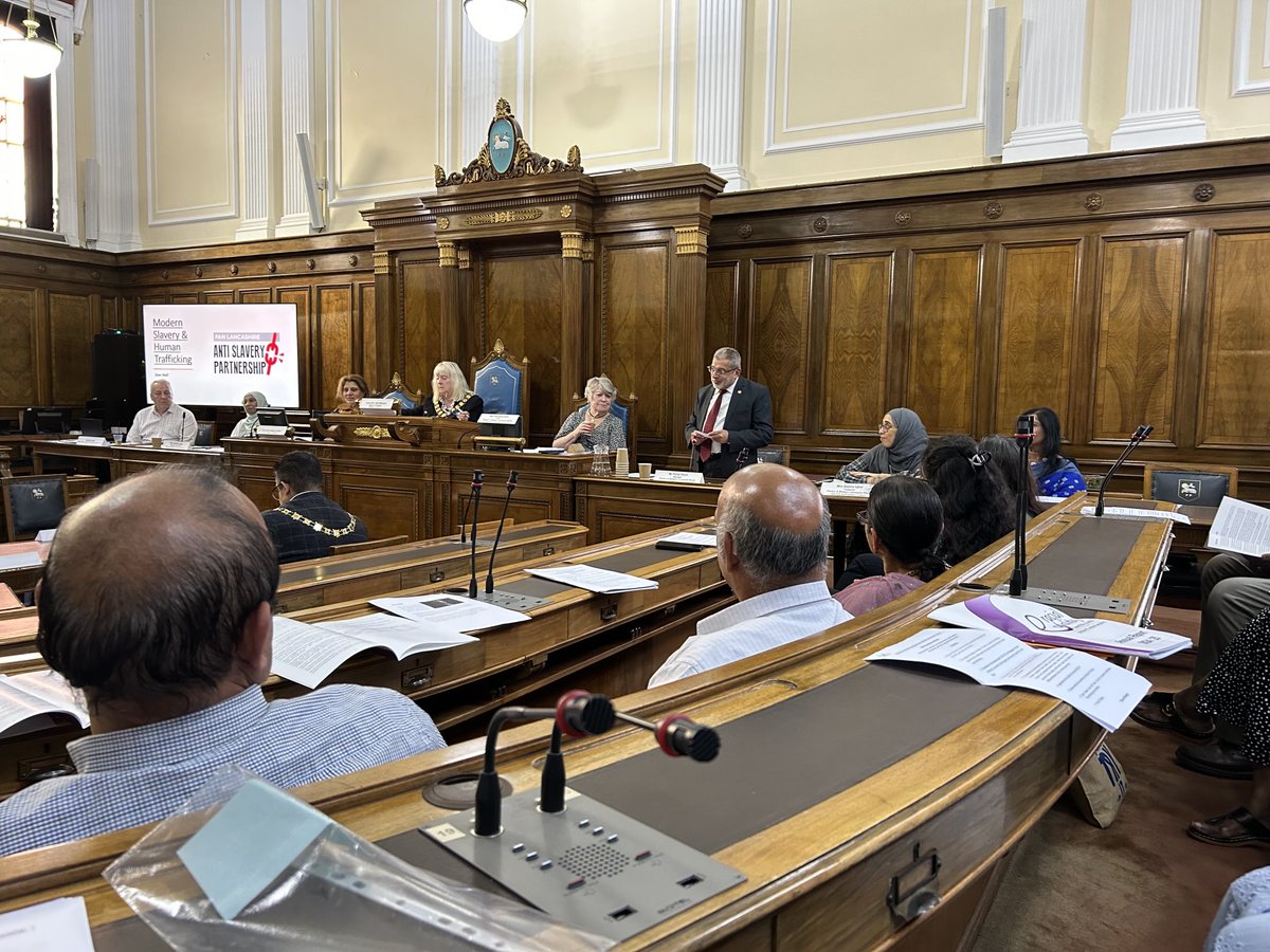ZafarC's tweet image. Racial Quality Diversity Council AGM excellent speech by Manager Mr Faruk Desal, inspirational talk on prevent/deter modern slavery.