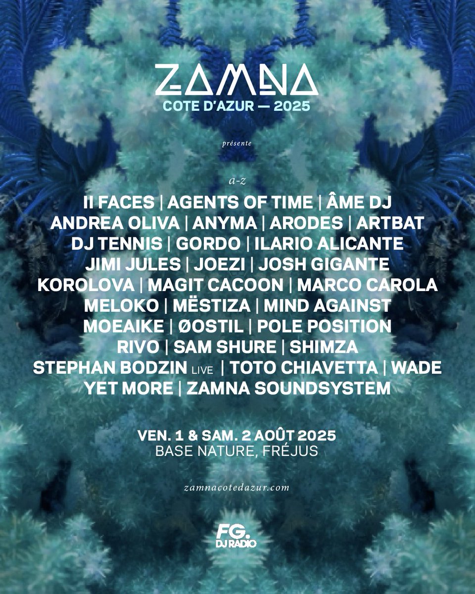 Zamna Festival Côte d’Azur Reveals Full Lineup  insomniafm.com/zamna-festival…