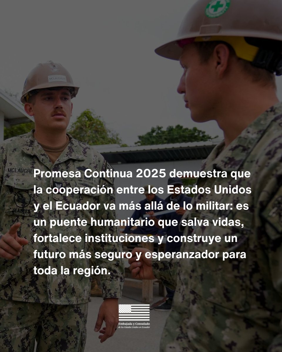 La visita del #USNSComfort a Manabí es más que una misión de asistencia médica, es una poderosa inversión en la seguridad a largo plazo. Aquí destacamos las donaciones de los Estados Unidos que se distribuirán a varias regiones del Ecuador.

Esta inversión del gobierno
