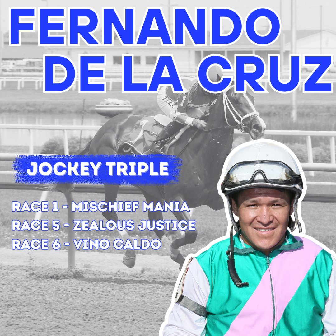Horseshoe Indianapolis Race Course (@hsindyracing) on Twitter photo Fernando De La Cruz with his second TRIPLE this week! Congratulations! Fernando De La Cruz with his second TRIPLE this week! Congratulations!