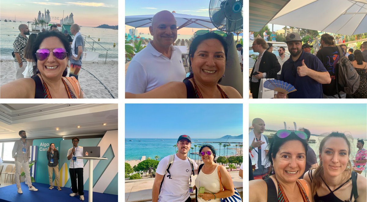 💛 I (<a href="/lreasor/">Liliana Reasor</a> - CEO of <a href="/aeternafi/">AeternaFi Labs</a>) just returned from <a href="/EthCC/">EthCC - Ethereum Community Conference</a>, with over 200 side events in beautiful, welcoming Cannes, and my mind is still buzzing! 🚀 What an incredible week connecting with brilliant minds from across the globe, many of whom I've had the pleasure of meeting