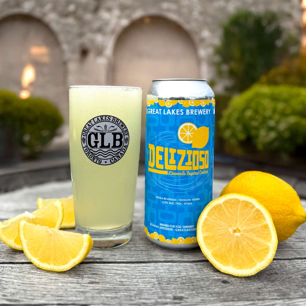 Back by popular demand, this spritzy Limoncello-inspired vodka drink is ready to take you Italy without ever leaving your backyard.

Delizioso
Vodka Cocktail
5.0% abv

Available Thursday morning at the Brewery and Online Shop! Coming to the GLB Brewpub on Friday 🍋